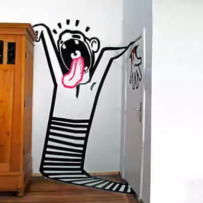 Scream-3d Klebeband Graffiti-Ostap-2012-Beitragsbild