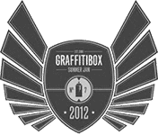 Projekt-Logo- Tape art on Graffiti Box Summer Jam Berlin 2012