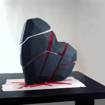 Tape-Art „10000 kleine Pflaster“ 1