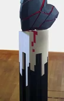 Tape-Art „10000 kleine Pflaster“ 2