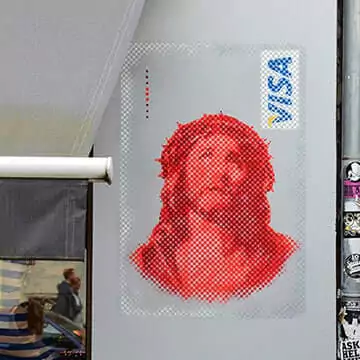 Jesus-VISA-Karte-Street-Art-Ostap-2014-Vorschaubild
