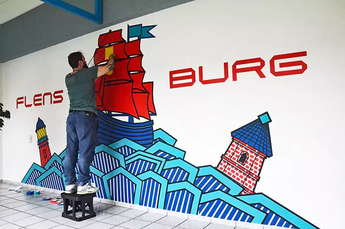 Ist Tape das ideale Material für diverse Urban-Art-Projekte?