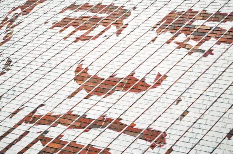 Helmuth Hübener Porträt-Wandkunst im funktionierenden Gefängnis- Mural Art- Die Nahaufnahme