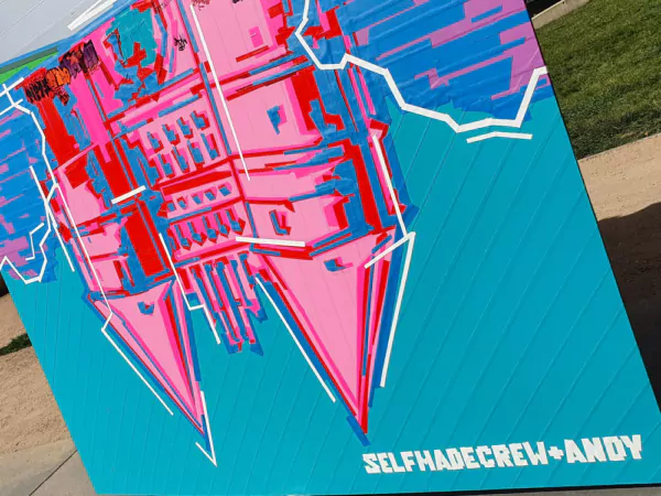 Details des „Holstetor“ – Das Tape Artwork von Selfmadecrew